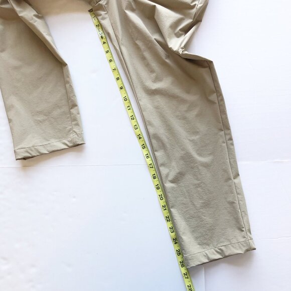 Figs Tan Skinny Pants High-Waisted Tapered - Picture 9 of 9